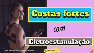 Ganha força nas costas com eletroestimulação