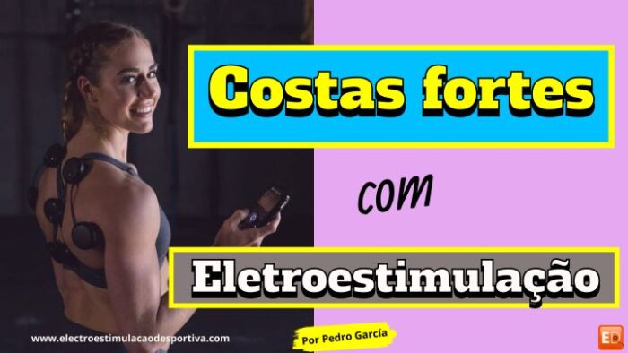 Ganha força nas costas com eletroestimulação
