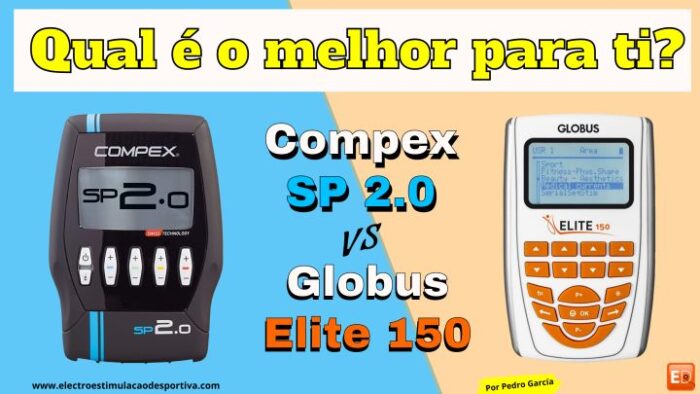 Comparativo Compex SP 2.0 y Globus Elite 150